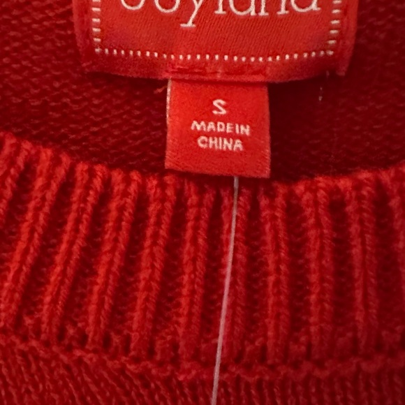 New w/tags Christmas Sweater Pullover Crew Neck Size Small - Picture 2 of 7